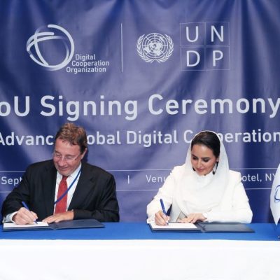 DCO and UNDP enter a new partnership to bridge global digital divide and accelerate progress towards the SDGs through strengthened digital collaboration